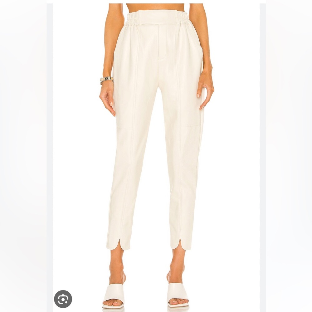 NICHOLAS Cream Ankle Pants